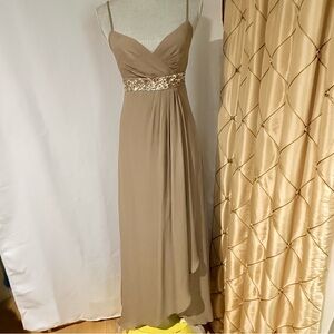 Vintage Y2K BCBG maxazria chiffon maxi dress with sequins detail size 4